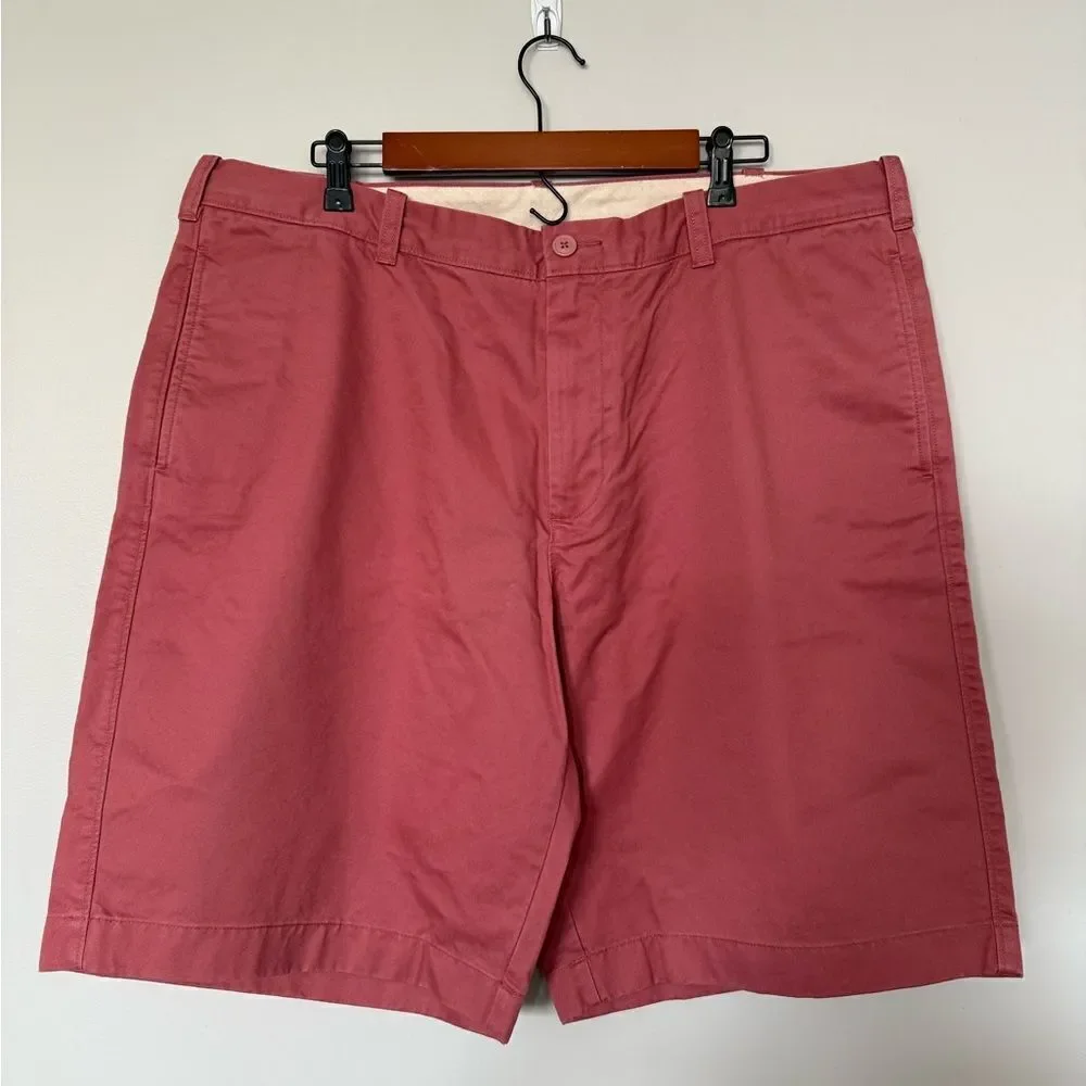 J. Crew Men's Red Clay Broken In Short Size 40